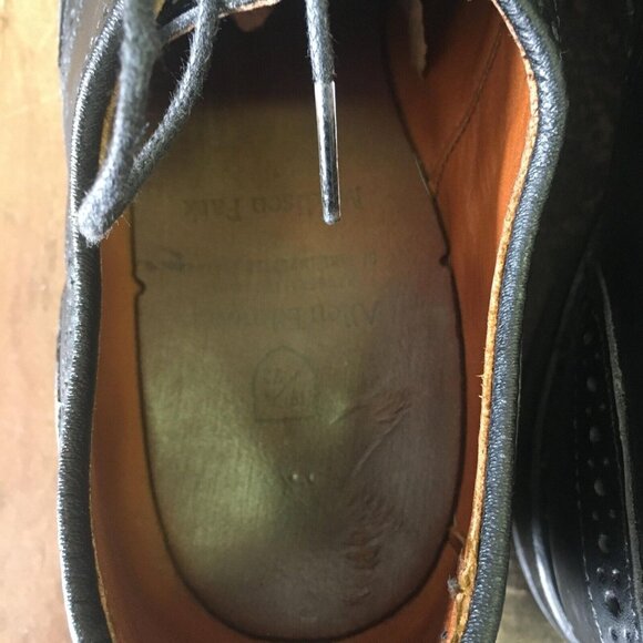 Allen Edmonds Madison Park Wingtip Oxford Dress Shoes Mens 9 D - Picture 8 of 10